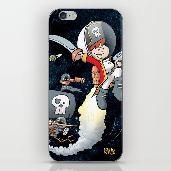 Space Pirate Gilly iPhone & iPod Skin