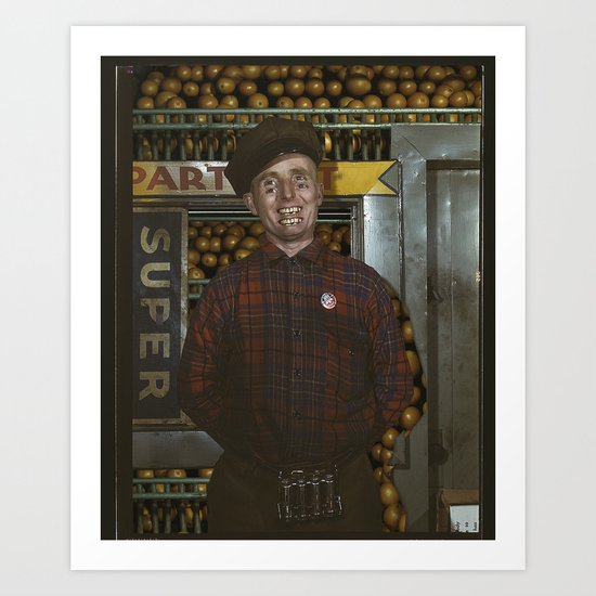 Strange Portrait Art Print