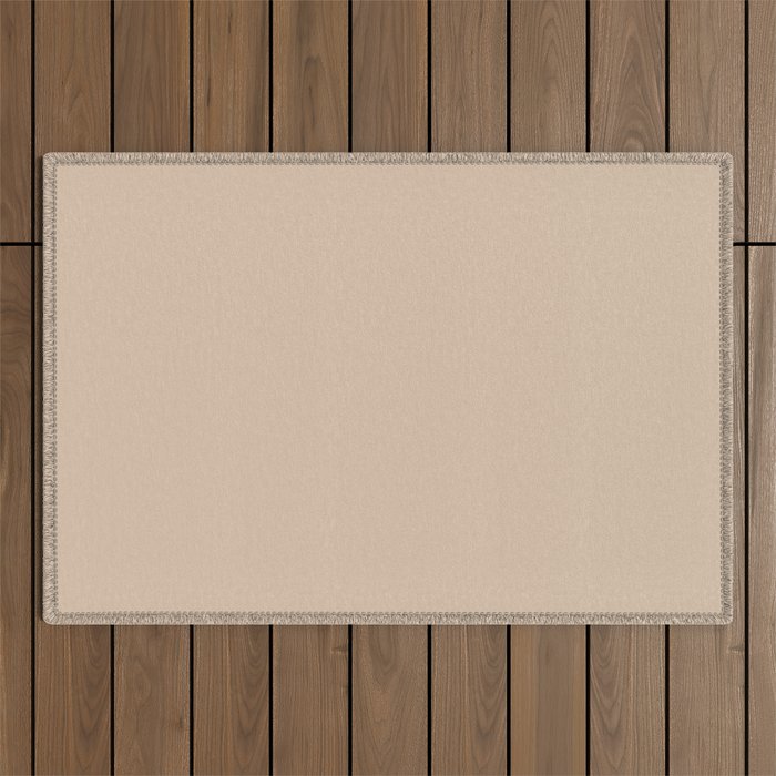 White Rumped Vulture Tan Outdoor Rug