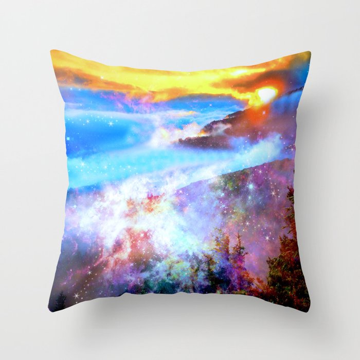may your day be filled with magic Throw Pillow