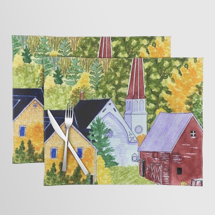 Little Town Placemat