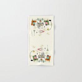 Cozy Cats’ Den ©studioxtine Hand & Bath Towel