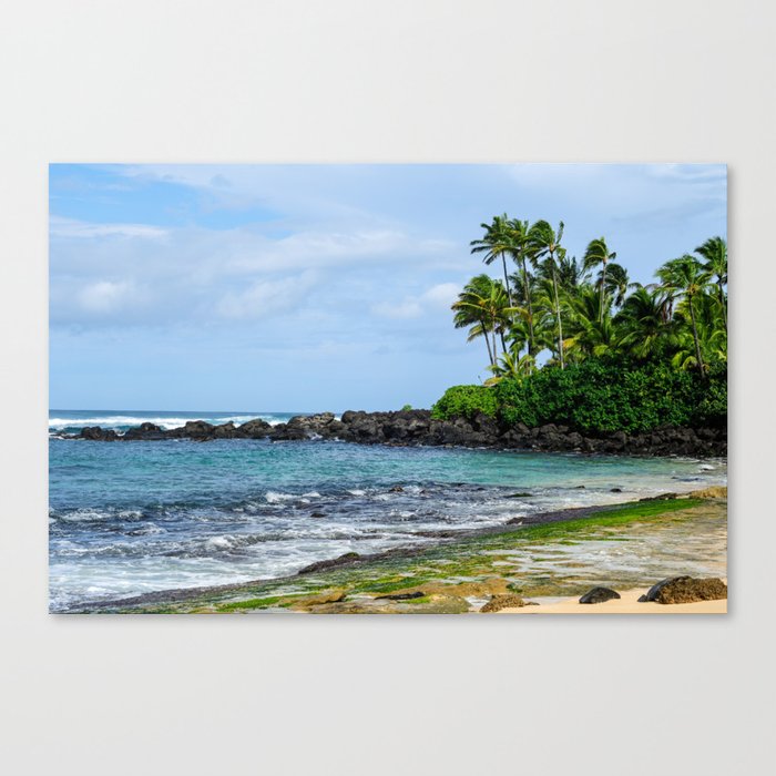 Laniakea (Turtle)  Beach - North Shore, Oahu, Hawaii Canvas Print