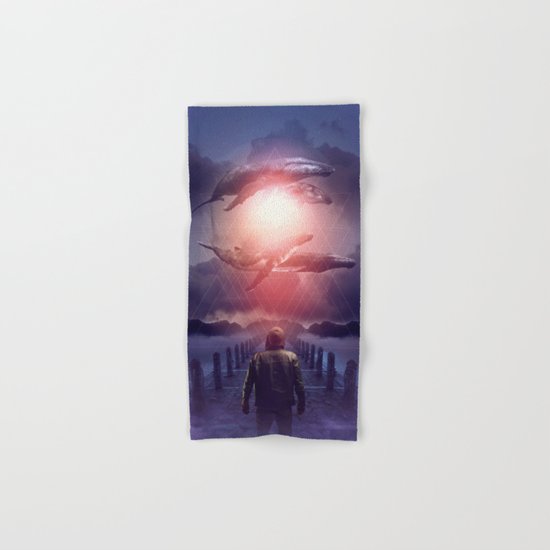 The Space Between Dreams & Reality Hand & Bath Towel