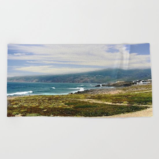 Lisbon Portugal Beach Towel