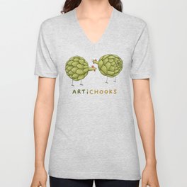 Artichooks V Neck T Shirt