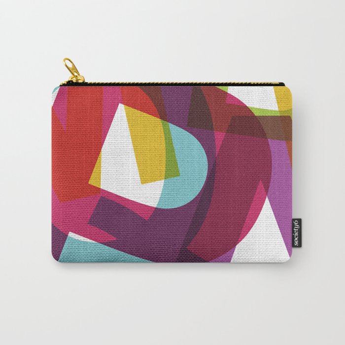 Crossletters Patterns Carry-All Pouch