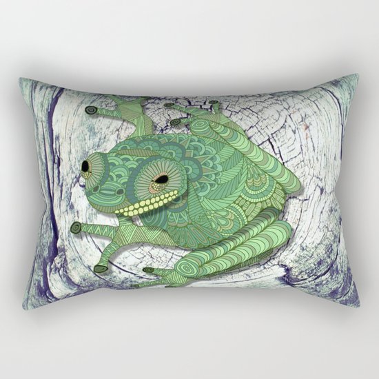 Tree Frog Rectangular Pillow