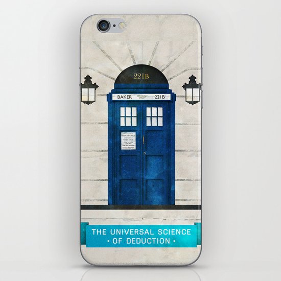 Doctor Who & Sherlock iPhone & iPod Skin
