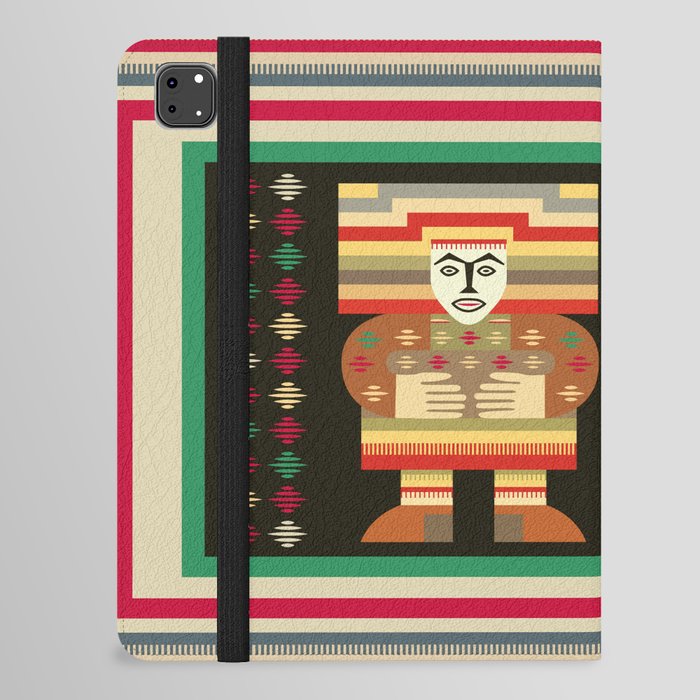 Nick's Blanket 1968 Version 2 (With Figures) iPad Folio Case