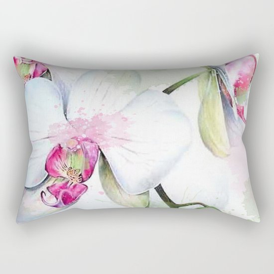 Orchids 04 Rectangular Pillow