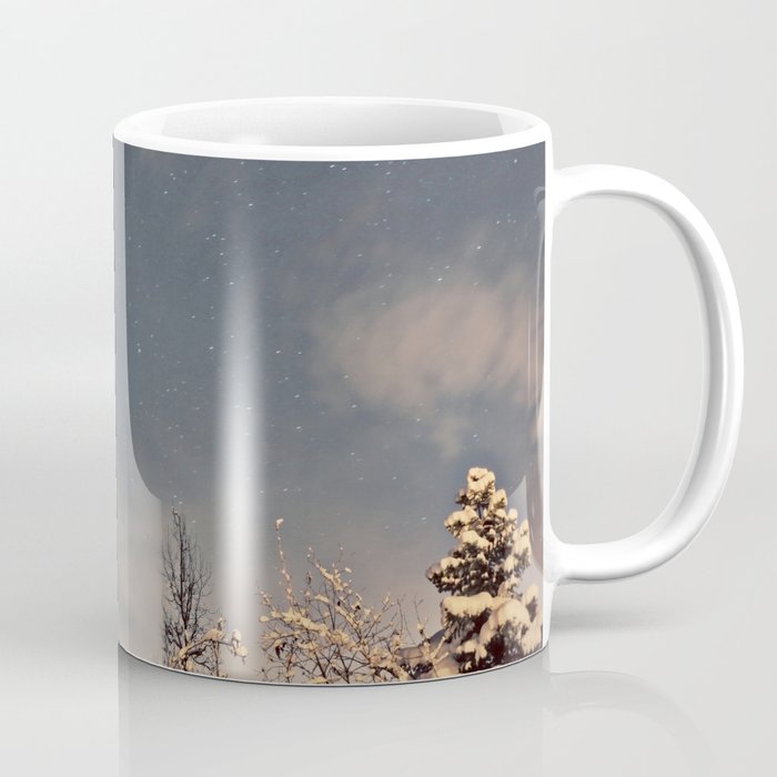 Starry Winter Nights Coffee Mug