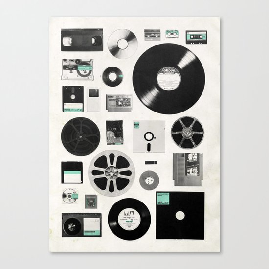 Data Canvas Print