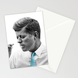 John F Kennedy Smoking Stationery Cards
