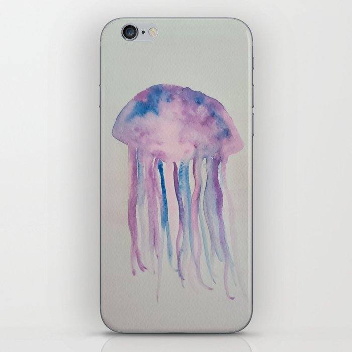 Jellyfish Watercolor iPhone Skin