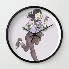 Lois Lane: Girl Reporter Wall Clock
