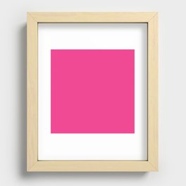 Magenta Recessed Framed Print