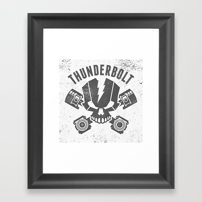 thunderboltV3 Framed Art Print