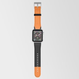 Letter Y (Black & Orange) Apple Watch Band