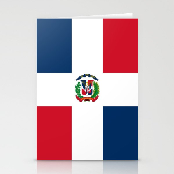 Bandera de la Republica Dominicana Stationery Cards by aurayts Society6