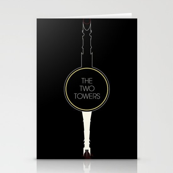 The Two Towers Stationery Cards
