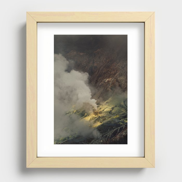 The Mine Recessed Framed Print