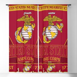 Marine corps Blackout Curtain