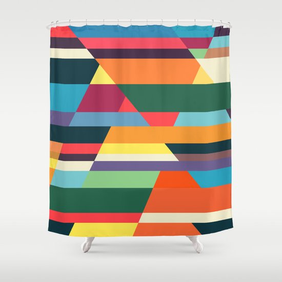 The hills run to infinity Shower Curtain