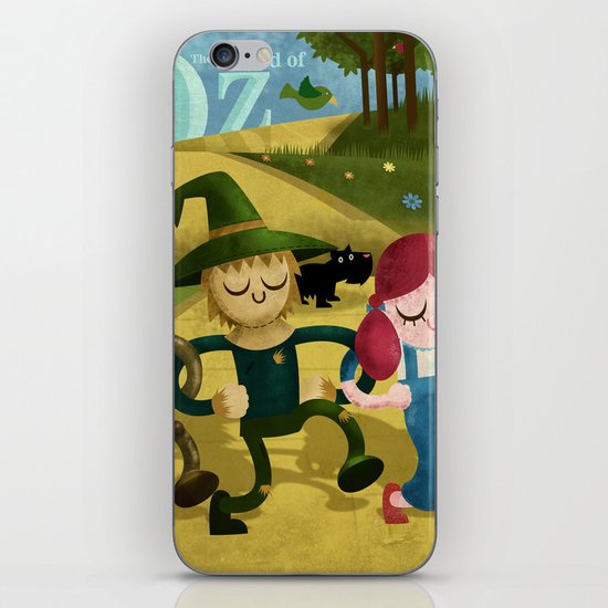 Wizard of Oz fan art iPhone & iPod Skin