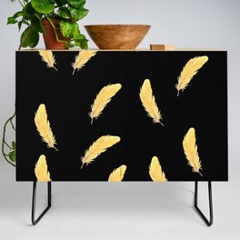  Yellow Feathers Credenza