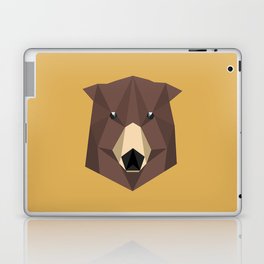 BROWN BEAR - GEOMETRIC Laptop & iPad Skin