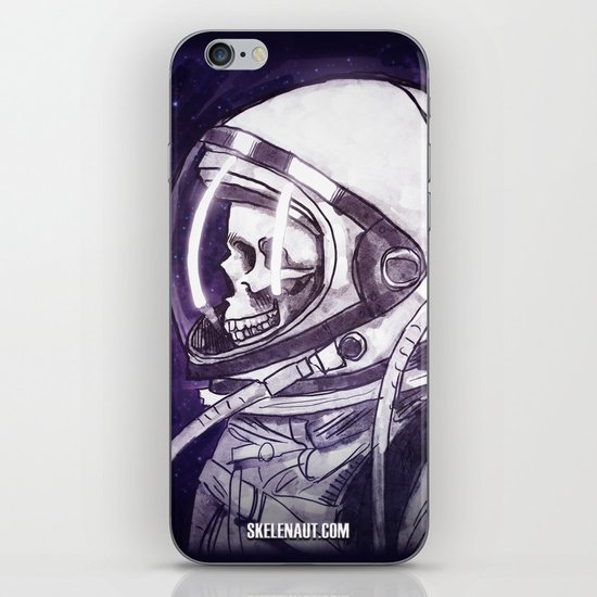 Skelenaut II iPhone & iPod Skin