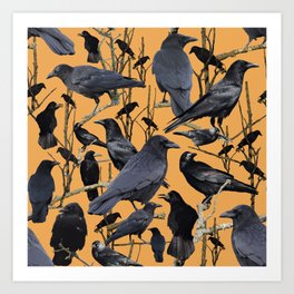 Crow | Corvidae Art Print