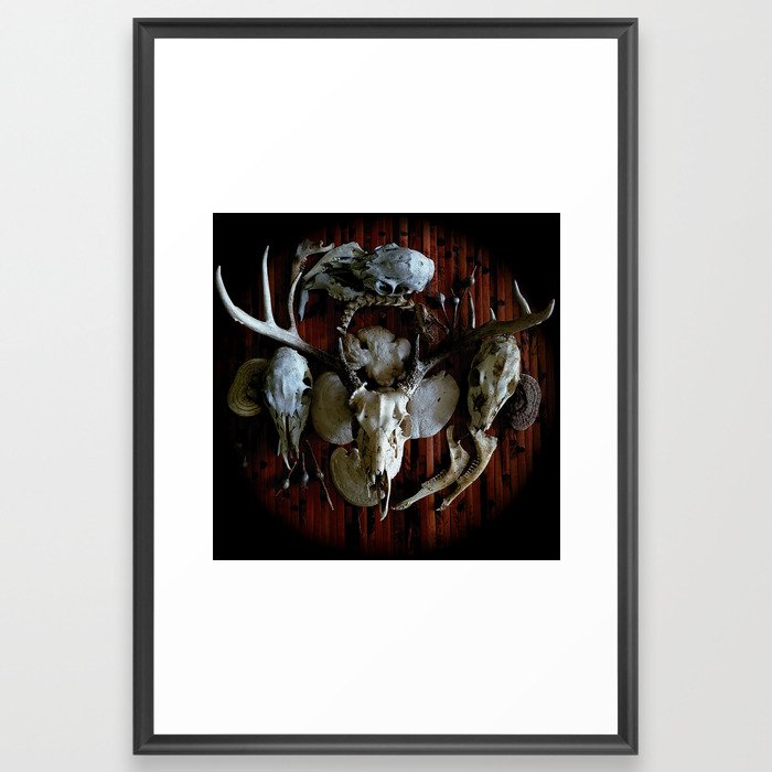 Bone Collector Framed Art Print
