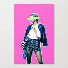 Neon Fashion Week Canvas Print