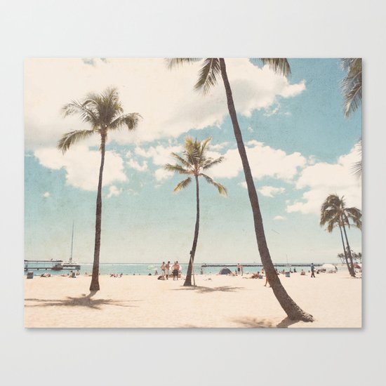 Waikiki Canvas Print
