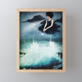 Storm Framed Mini Art Print