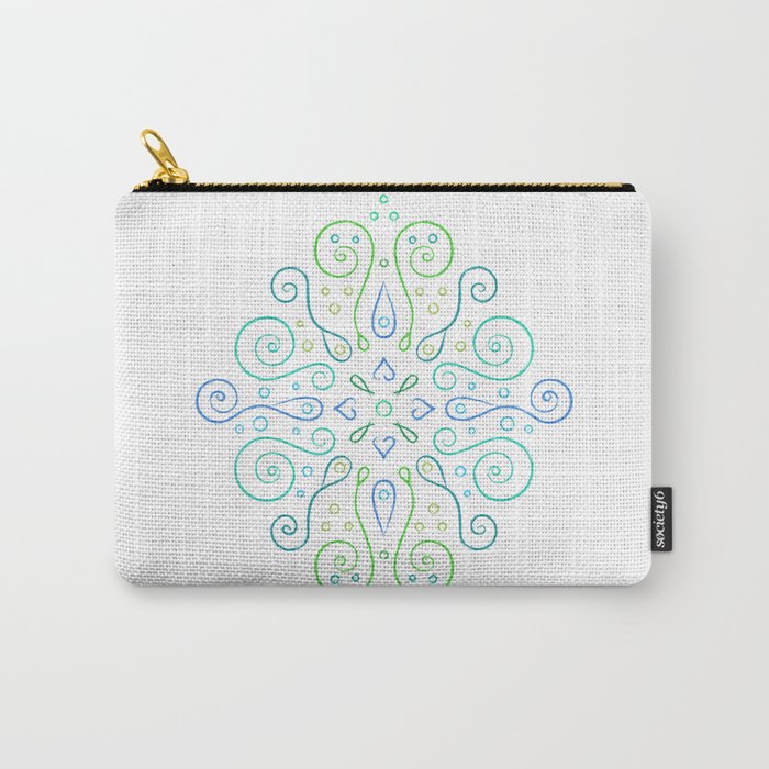 The Joy of Spring Mandala Carry-All Pouch