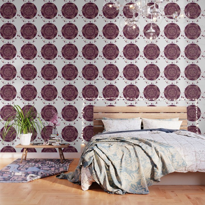 Magenta Mandala Dream Catcher Wallpaper By Everhigh Society6