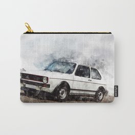 Golf I GTI White Carry-All Pouch