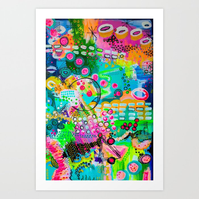 Structured Chaos Art Print