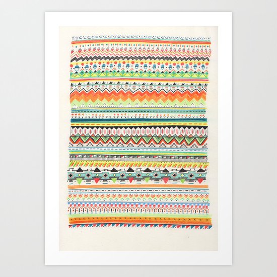 Pattern No.3 Art Print