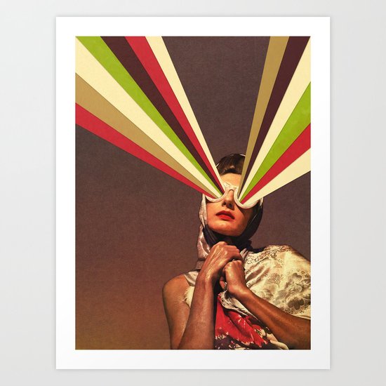 Rayguns Art Print