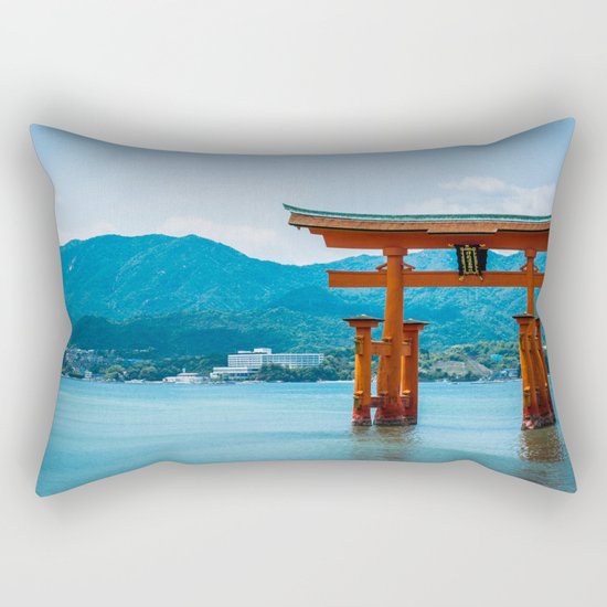 Miyajima Floating Gate Rectangular Pillow