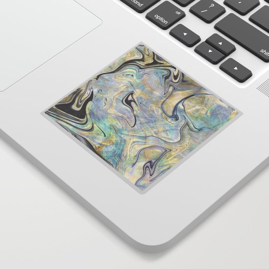 Mermaid Marble Sticker