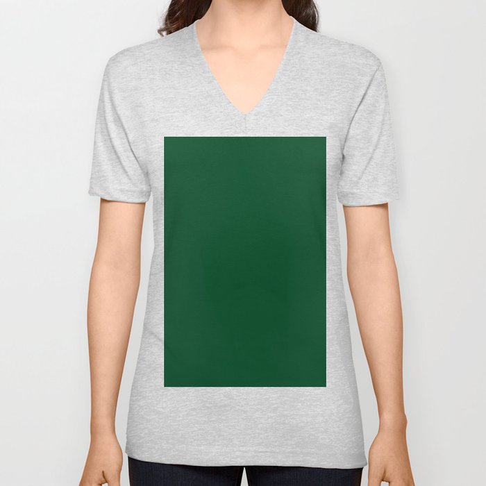 Forest green v neck t shirt online