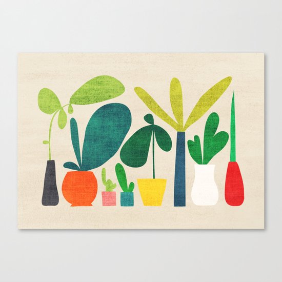 Greens Canvas Print