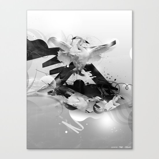 A moment of Lightness Canvas Print