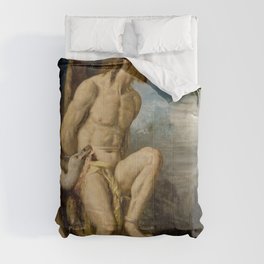 Prometheus by Gustave Moreau Comforter
