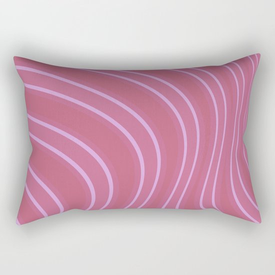 Abstract purple pattern . Rectangular Pillow